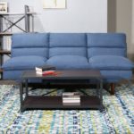 Modern Wood and Metal Coffee Table with Storage